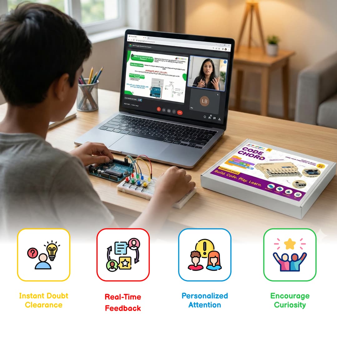 Why LIVE classes are essential in CODE CHORD