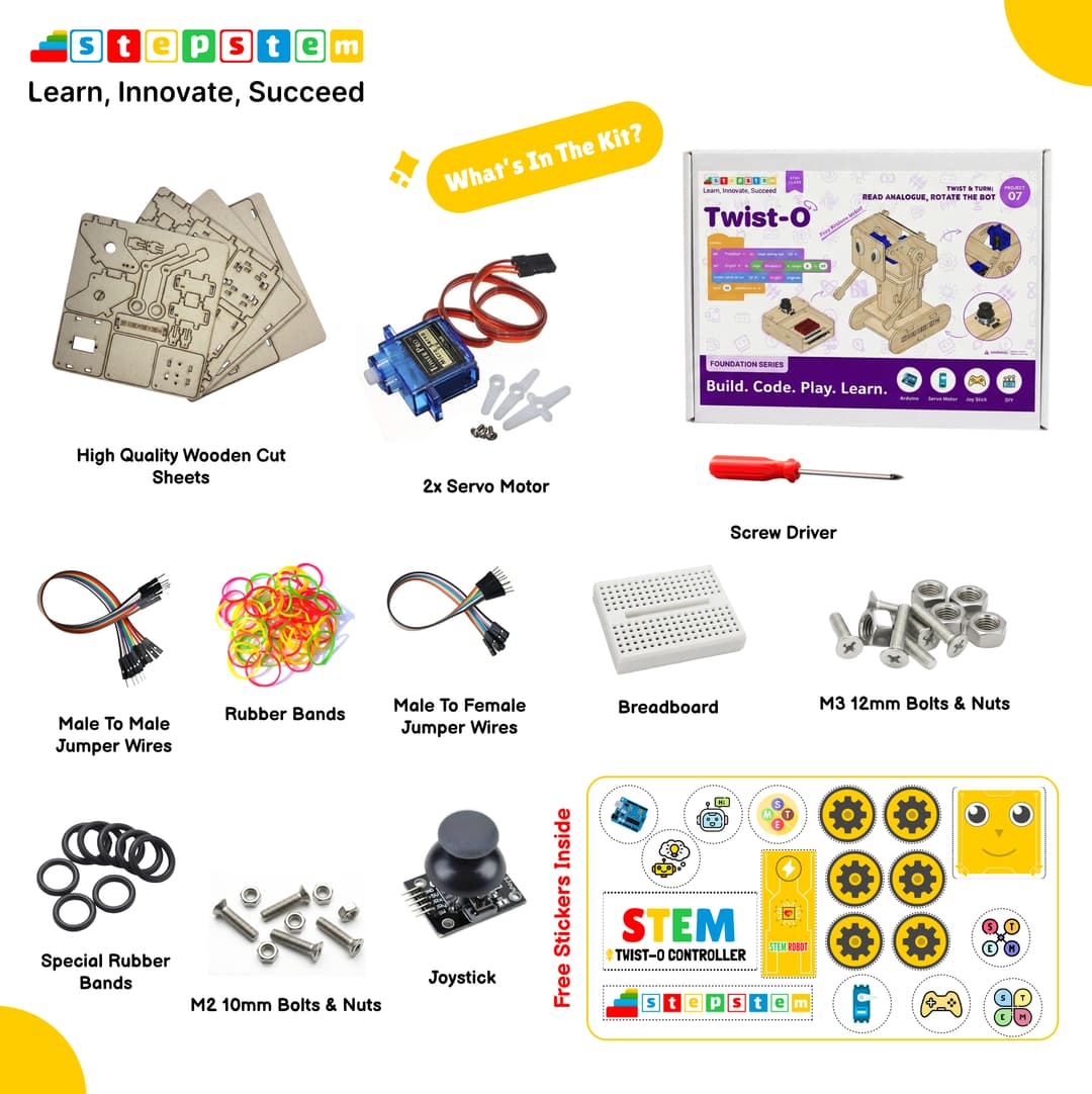 What's inside the box of Twist-O